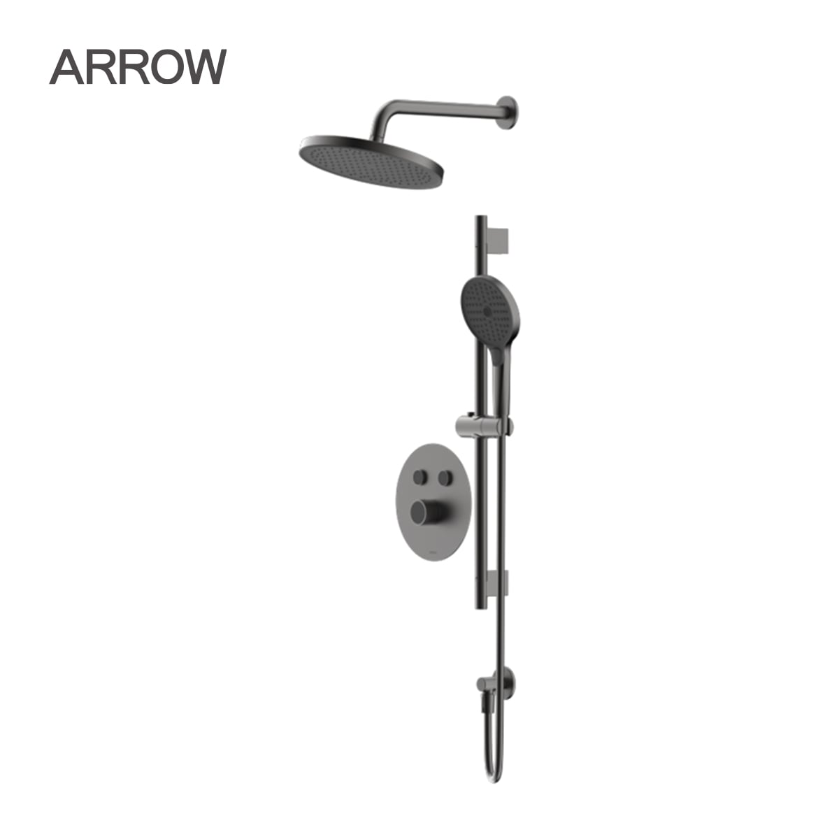 Vòi sen âm tường nóng lạnh Arrow ARQ12H852AU1MB-1