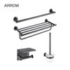 Bộ phụ kiện phòng tắm Arrow AGJ25TZGG