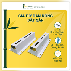 ASIA GREEN - Giá Đỡ Dàn Nóng Đặt Sàn, Chống Rung, Giảm Tiếng Ồn, Chống Ăn Mòn (Giá bao gồm VAT)