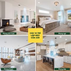 ASIA GREEN - Cửa Gió Nan 1 Slot, Điều Chỉnh Lưu Lượng Gió, Sơn Tĩnh Điện, Cửa Cấp/Hồi (Bao gồm VAT)