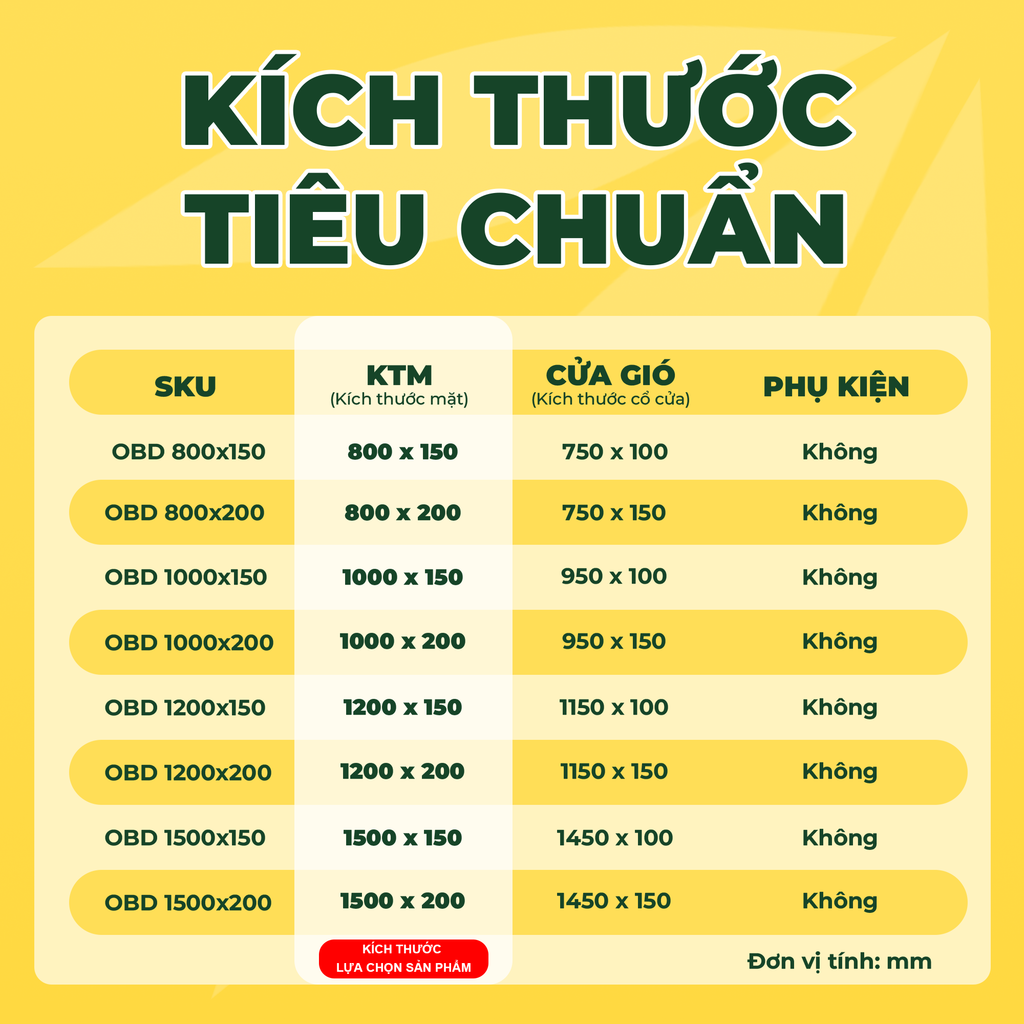 ASIA GREEN - Van Điều Chỉnh Lưu Lượng Cửa Gió Vuông, Hợp Kim Nhôm Cao Cấp, Bề Mặt Sơn Tĩnh Điện (Giá bao gồm VAT)