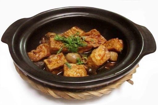  Đậu hủ kho nấm 