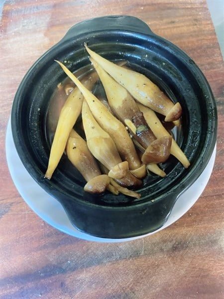  Nấm mối kho tiêu 