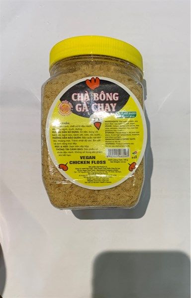 Chà bông gà chay 