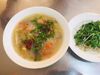  Cháo thập cẩm + rau đắng 