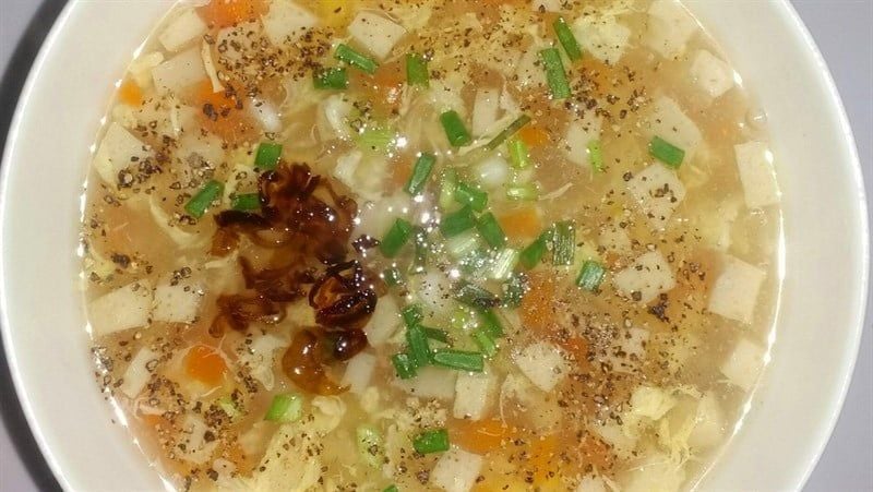  Soup nấm 