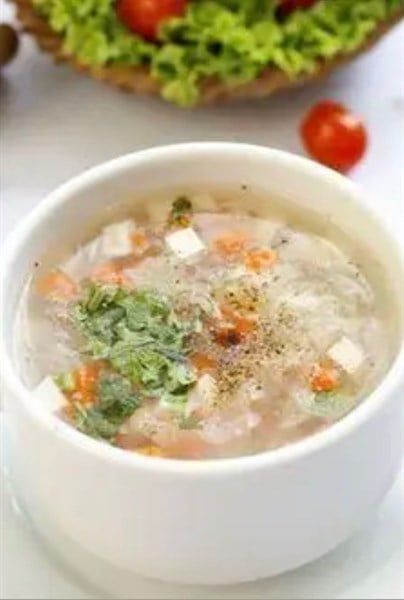  Soup rau củ 