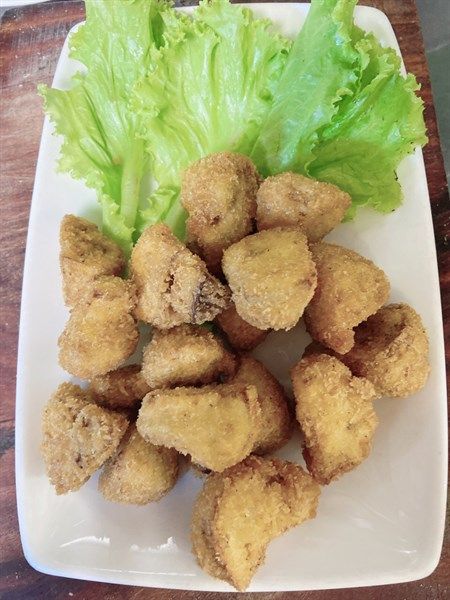  Nấm mỡ chiên xù 