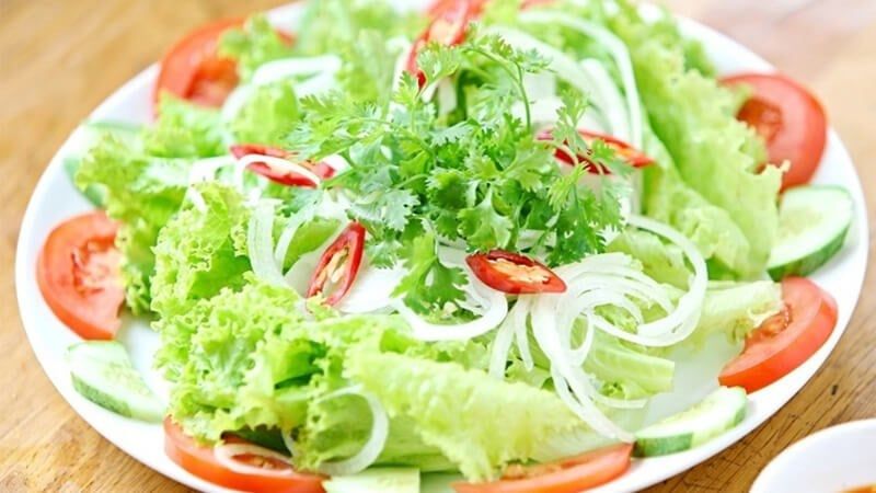  Salad dầu giấm 