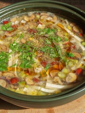  Soup măng tây 