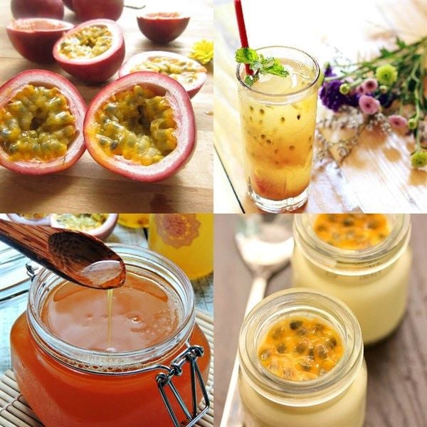  Soda chanh dây với mật ong rừng 