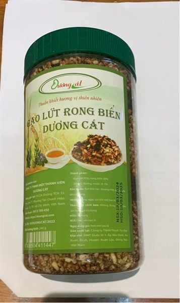  Gạo Lứt Rong Biển Dương Cát 
