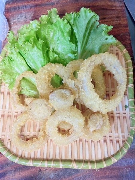  Hành tây chiên giòn 