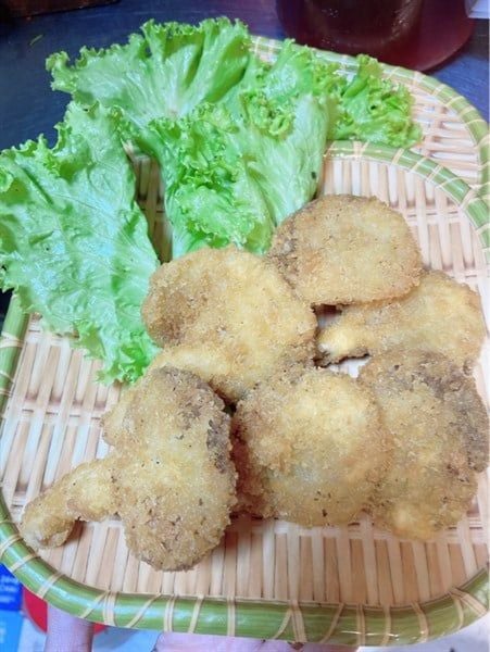  Nấm bào ngư chiên xù 