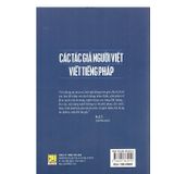  sách - Các Tác Giả Người Việt Viết Tiếng Pháp 