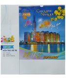  Lịch Treo Tường 2025, 7 Tờ Lò Xo - Kiến Trúc Đô Thị Việt Nam ( HBT-07) 