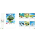  Lịch Lò Xo 7 tờ 2025 - CUỘC SỐNG XANH ( MT35 ) 