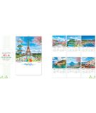  Lịch Lò Xo 7 tờ 2025 - THẾ GIỚI TƯƠI ĐẸP ( MT19 ) 