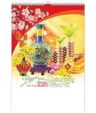  Lịch Lò Xo 7 tờ 2025 - BÌNH GỐM ( MT33 ) 