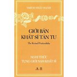  Sách - Giới Bản Khất Sĩ Tân Tu - Nghi Thức Tụng Giới Nữ Khất Sỹ 