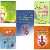  combo 5 cuốn - Chữa Bệnh Bằng Đồ Hình Phản Chiếu Và Đồng Ứng + Diện Chẩn Điều Khiển Liệu Pháp + Tuyển Tập Đồ Hình Diện Chẩn Điều Khiển Liệu Pháp Và Xoa Bóp Việt Nam + Âm Dương Khí Công + Ẩm Thực Dưỡng Sinh 