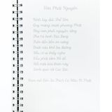  Sách - Tập Vở Chép Tay Kinh Địa Tạng Bồ Tát Bổn Nguyện In Chữ Mờ Kiểu Lò Xo - Bìa Cứng 