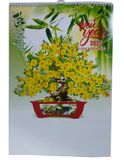  Lịch Lò Xo 7 tờ ( HT46 ) 2025 - Bonsai Tài lộc 