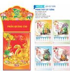  LỊCH TREO TƯỜNG 52 TUẦN 2025 - PHONG THỦY CÁT TƯỜNG ( HBT02) 