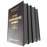  Sách - Trọn Bộ 4 Quyển Kinh Đại Phương Quảng Phật Hoa Nghiêm ( Bìa Da) 