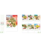  Lịch Lò Xo 7 tờ 2025 - BONSAI TỨ QUÝ ( MT22 ) 