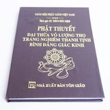  Sách - Phật Thuyết Đại Thừa Vô Lượng Thọ Trang Nghiêm Thanh Tịnh Bình Đẳng Giác Kinh (Bìa Da) 