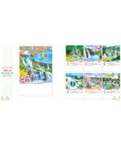  Lịch Lò Xo 7 tờ 2025 - PHONG CẢNH THÁC ( MT18 ) 