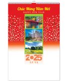  Lịch Lò Xo 7 tờ 2025 - TỔ QUỐC TÔI YÊU ( MT16 ) 