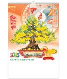  Lịch Lò Xo 7 tờ 2025 - BONSAI CÁT TƯỜNG( MT21 ) 