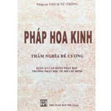  Pháp Hoa Kinh Thâm Nghĩa Đề Cương 