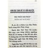  Kinh Địa Tạng Bồ Tát Bổn Nguyện - Bìa Cứng ( Khổ Lớn - Kích Thước 32 x 22 cm ) 