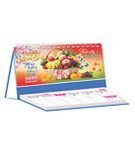  Lịch Bàn - Chữ M 13 tờ + 52 tuần Note (2025) - Trái Cây & Sức Khỏe HBT62 