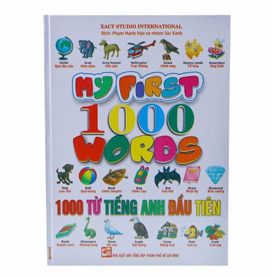  Sách - 1000 Từ Tiếng Anh Đầu Tiên 