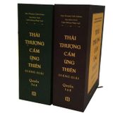  Sách - Bộ Thái Thượng Cảm Ứng Thiên Giảng Giải (Trọn bộ 4 quyển) 