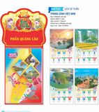  LỊCH TREO TƯỜNG 52 TUẦN 2025 - PHONG CẢNH VIỆT NAM (HBT01) 