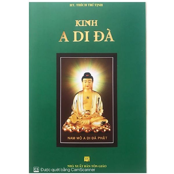  Sách - Kinh A Di Đà - Thích Trí Tịnh ( Bản In Màu Đẹp ) 