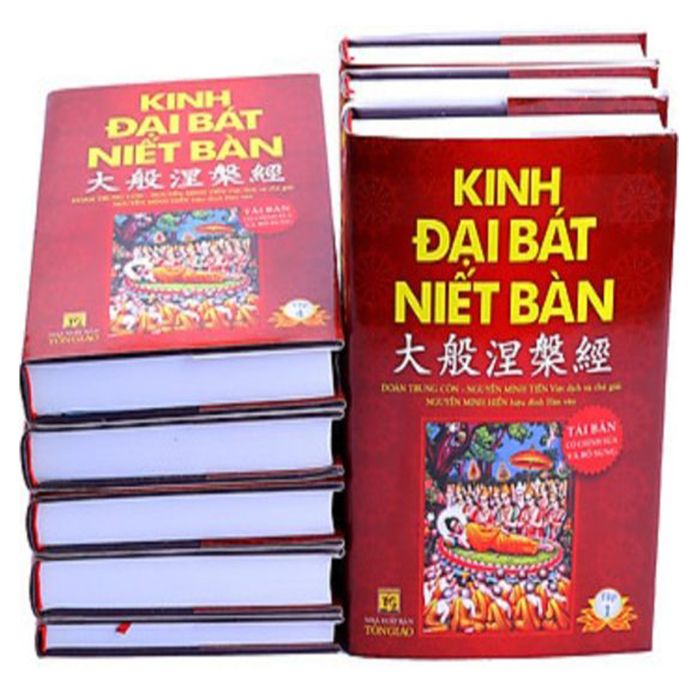  Sách - Kinh Đại Bát Niết Bàn (Trọn Bộ 8 Cuốn) 