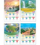  LỊCH TREO TƯỜNG 52 TUẦN 2025 - PHONG CẢNH VIỆT NAM (HBT01) 