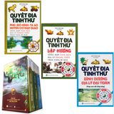  Boxset Quyết Địa Tinh Thư ( Bộ 3 Quyển ) : Quyết Địa Tinh Thư - Phú - Đồ Hình Tả Ao - Huyền Cơ Mật Giáo + Quyết Địa Tinh Thư - Lập Hướng + Quyết Địa Tinh Thư - Bình Dương Địa Lý Đại Toàn 