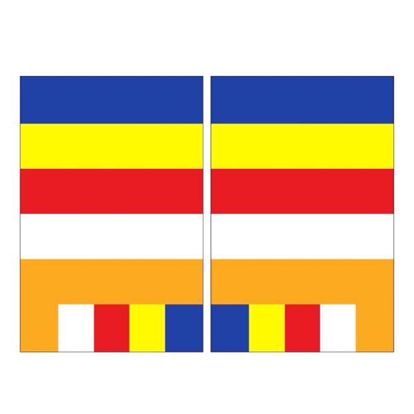  Sách - Combo 20 Cờ Phật Giáo Phật Đản Sanh 