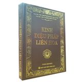  Sách - Kinh Diệu Pháp Liên Hoa - Bìa Cứng Khổ 20 x30 cm 