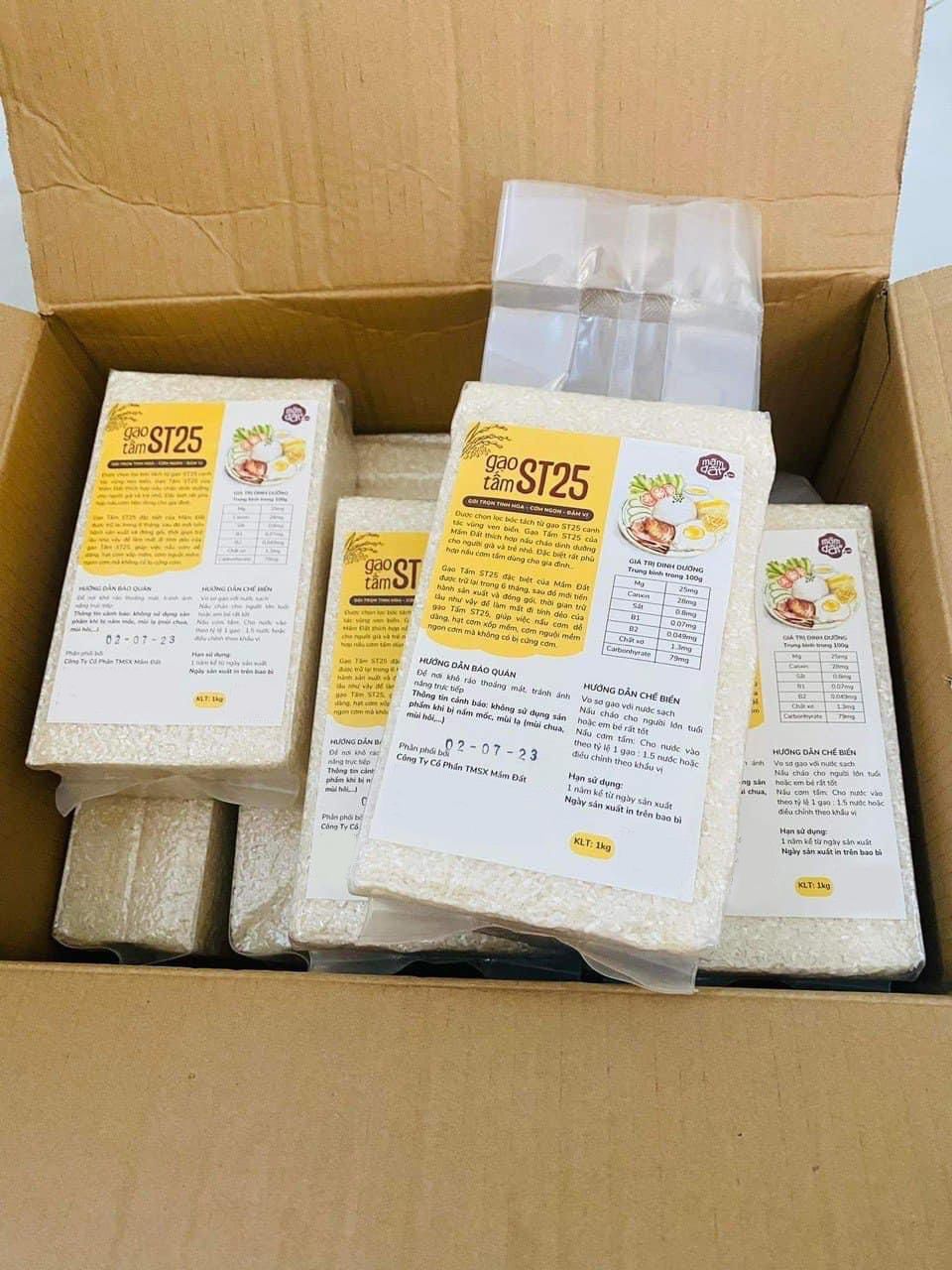  Gạo Tấm ST25 Thượng Hạng 