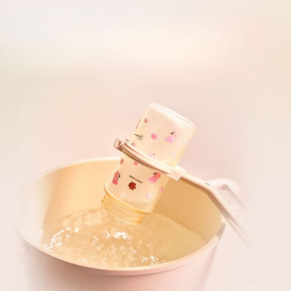 Bình Sữa Bebe Grow Green Finger 280ml Hibiscus Nhựa PPSU Cao Cấp - Kèm Núm Size M