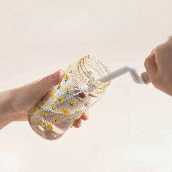 Bình Sữa Bebe Grow Green Finger 160ml Iris Koreana Nhựa PPSU Cao Cấp - Kèm Núm Size S