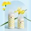 Bình Sữa Bebe Grow Green Finger 160ml Iris Koreana Nhựa PPSU Cao Cấp - Kèm Núm Size S